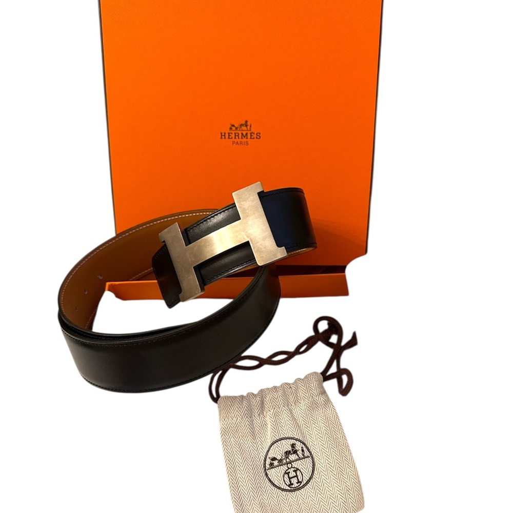 Hermès Constance belt buckle & Reversible leather strap 38 mm
